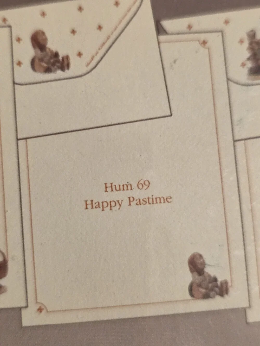 M.J. Hummel Stationery Writing Sheets & Envelopes - Vintage 1992 Made In USA